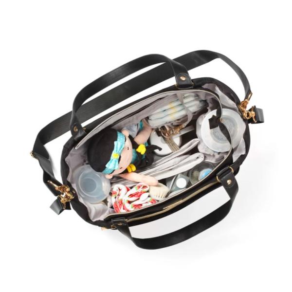 BABYONO Taška přebalovací Coco Black (obrázek 7)