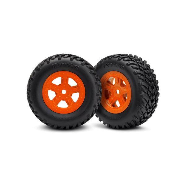 Traxxas koleso 1.8/1.4", disk SCT orazový, pneu SCT (2)