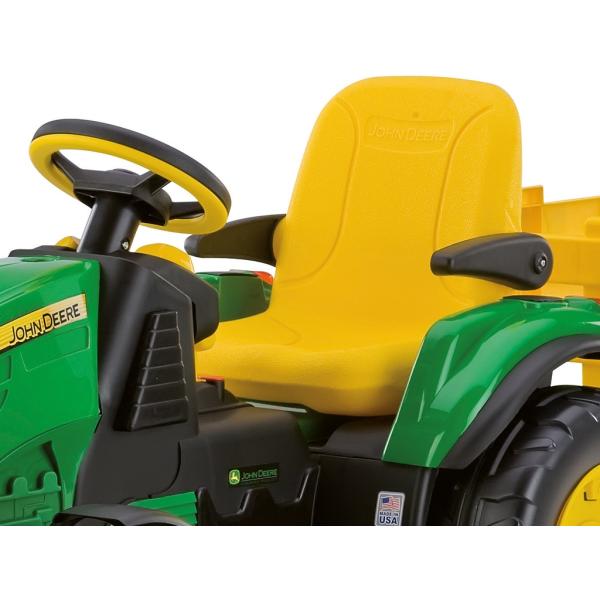 Peg Perego John Deere Ground Force s vlečkou 12V - 330W - AKCE (obrázek 10)