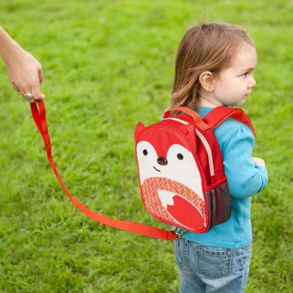 SKIP HOP Zoo Batůžek s bezpečnostním vodítkem Liška 1+ (obrázek 3)