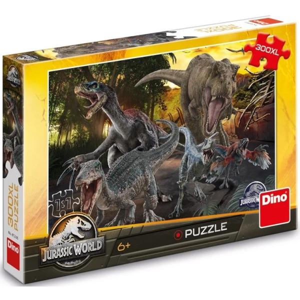 Puzzle Jurský Svět 300 xl dílků