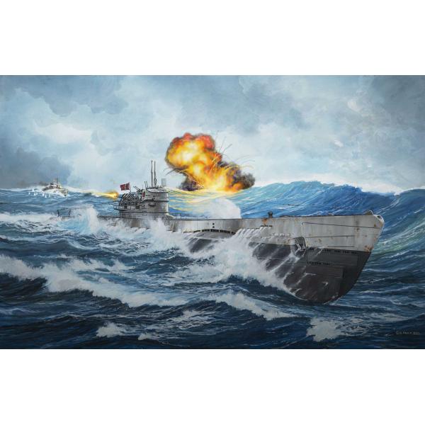Plastikový model ponorky 05167 - Německá ponorka typu IX C/40 (U190) (1:144) (obrázek 9)