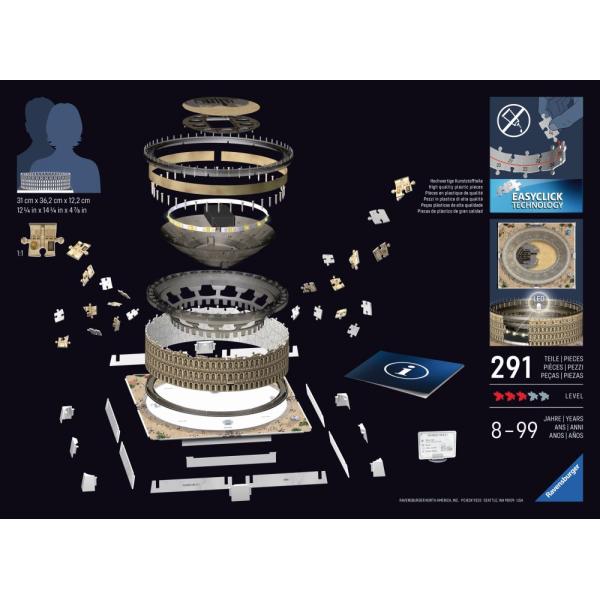 Ravensburger Iconics: Koloseum (Noční edice) (obrázek 9)