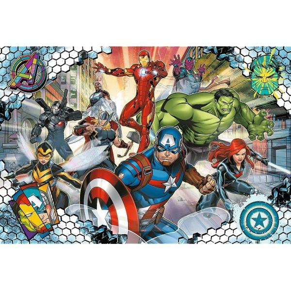 Trefl Puzzle 100 dílků – Slavní Avengeři / Disney Marvel The Avengers