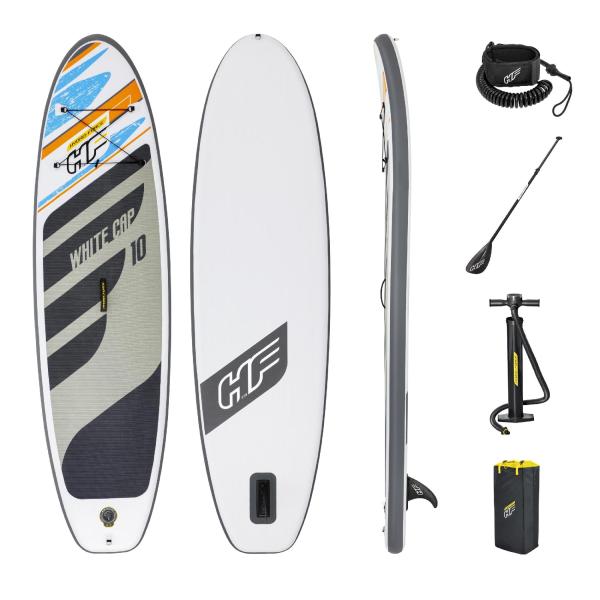 Bestway Paddleboard 65342 Hydro-Force 3.05m x 84cm x 12cm White Cap Set
