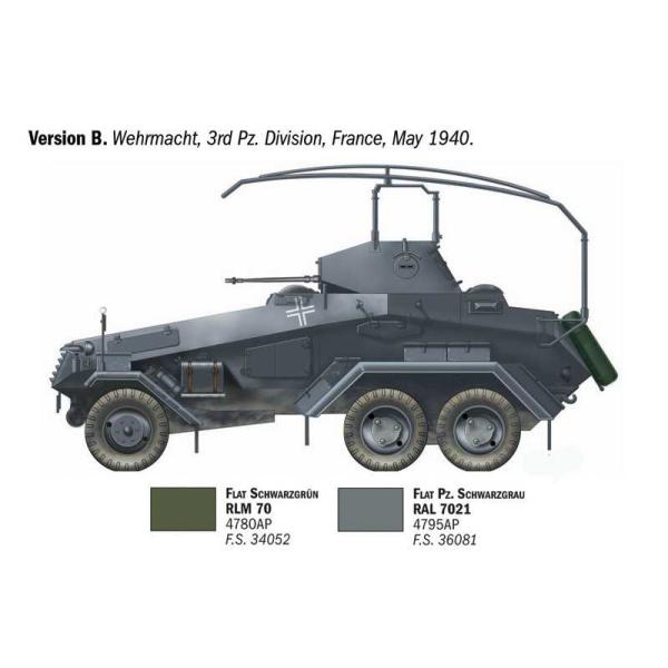 Model Kit military 97032 – Sd.Kfz. 232. 6 Rad (1:72)