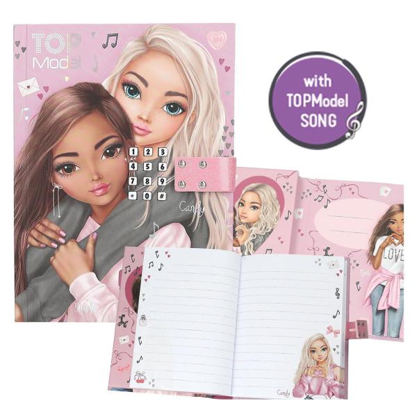 Top Model Diář s kódem a hudbou My BFF