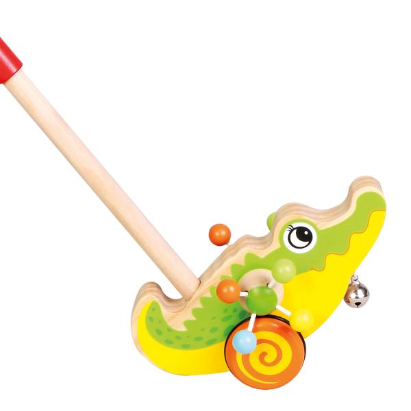 Bino Jazdík krokodíl na tyči