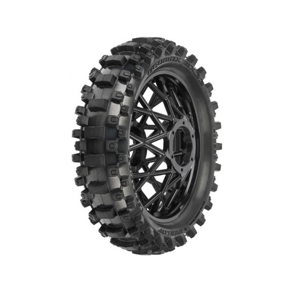 Pro-Line kolo s pneu Dunlop Geomax MX33 V2 Bead CR4 zadní, disk černý: PM-MX (obrázek 6)