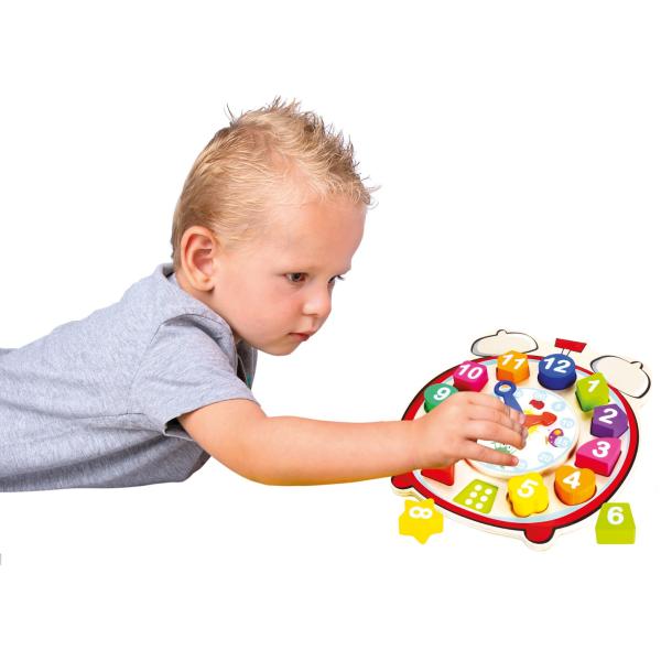 Bino Dřevěné hodiny vkládací (obrázek 4)