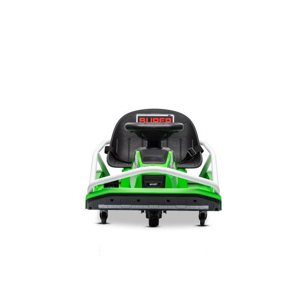 Beneo Motors driftovací Motokára 24V, zelená, 300W Bezkartáčový Motor, Lithiová baterie, D