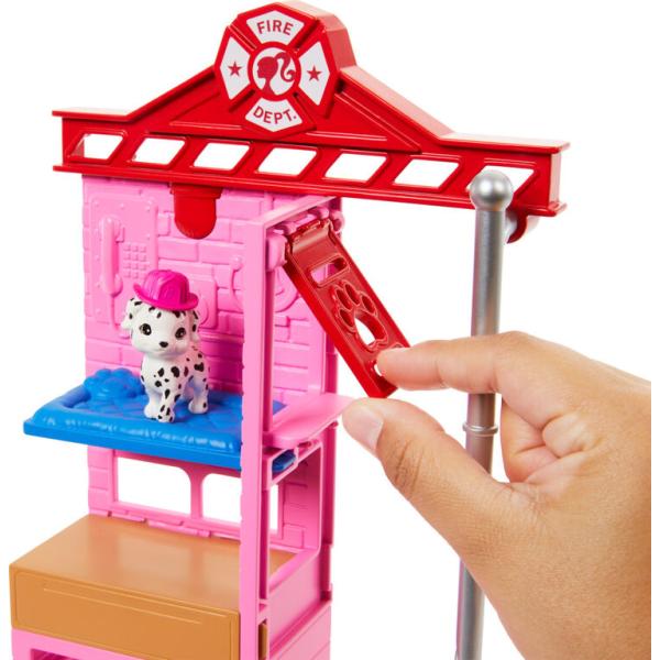 Mattel Barbie Hasičská stanice s panenkou (obrázek 4)