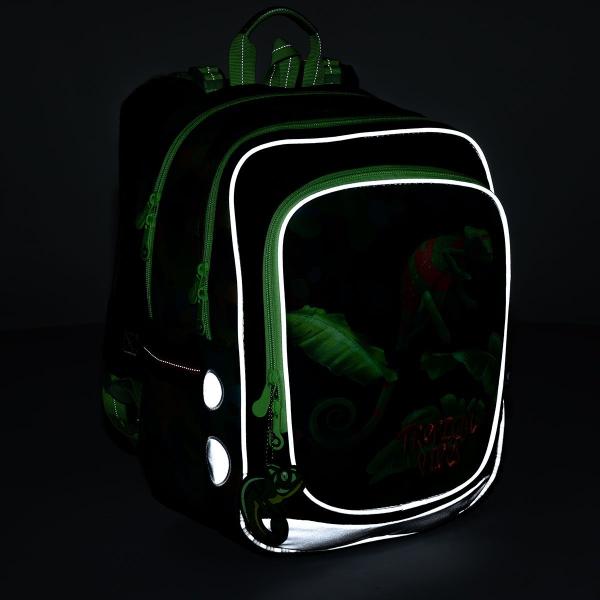 Zelený batoh s chameleony Topgal ENDY 22055 (obrázek 11)