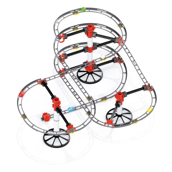 Quercetti Skyrail startovací set – horská dráha pro kuličky 96 ks