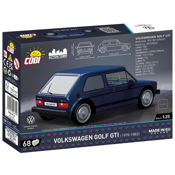 Cobi Volkswagen Golf GTI 1976, 1:35, 68 k