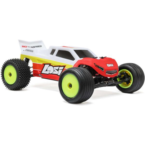 Losi Mini-T 2.0 V2 Brushless 1:18 RTR červená (obrázek 4)