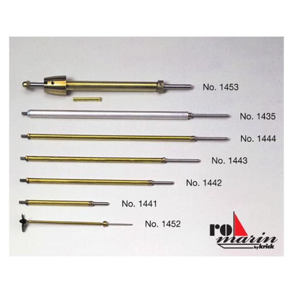 ROMARIN Lodní hřídel M4x260mm + trubka 195mm