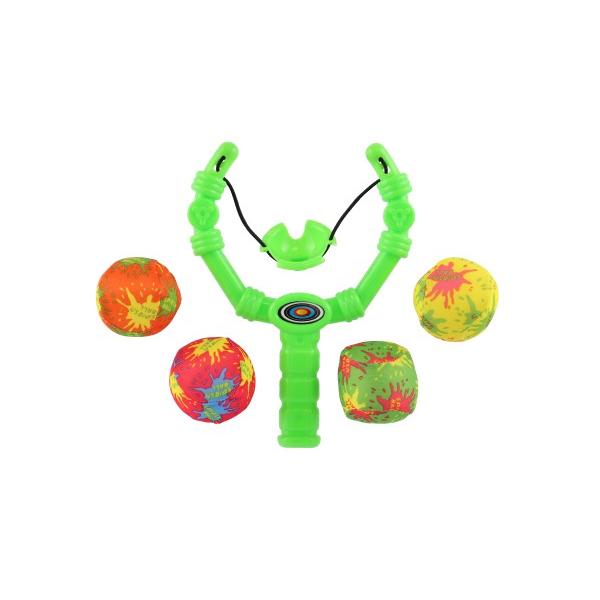 Prak s vodnými bombami 4ks plast 4 farby