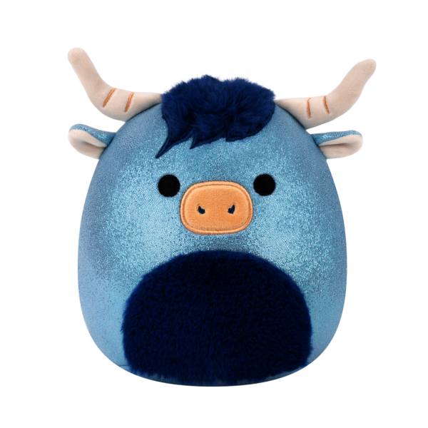 SQUISHMALLOWS Toro - Buey de las Tierras Altas Escocesas Azul