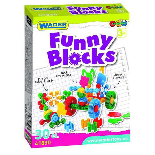 Wader Kostky Funny blocks 36ks
