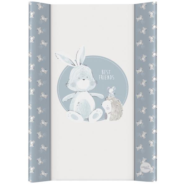 CEBA Podložka přebalovací 2-hranná s pevnou deskou (50x70) Basic Friends