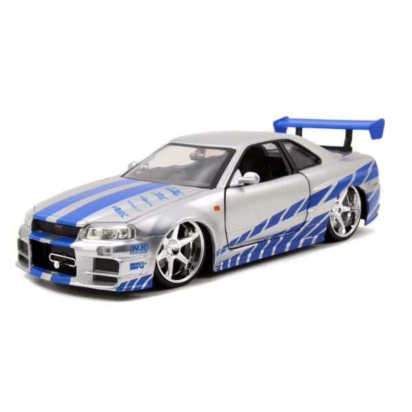 Fast and Furious auto 2002 Nissan Skyline 1:24