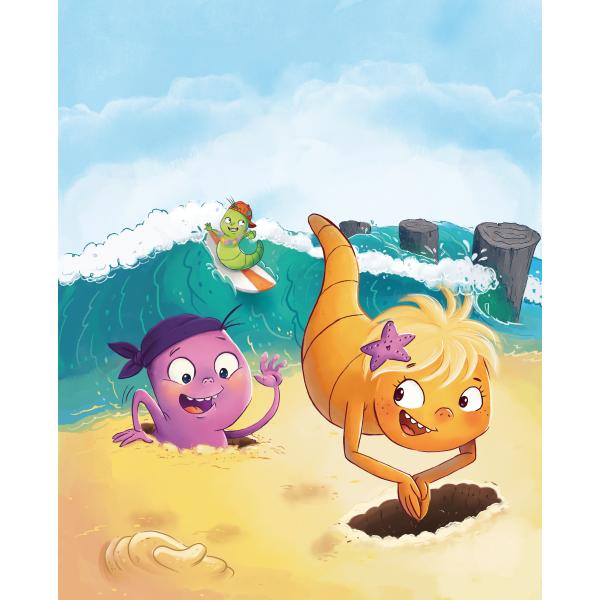 Haba Společenská hra pro děti Přichází tsunami od 6 let (obrázek 4)