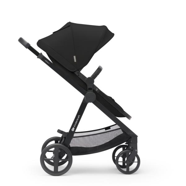 KINDERKRAFT Kočárek kombinovaný 3v1 Newly Classic black + Mink PRO (obrázek 6)
