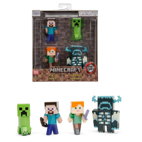 Minecraft Figurky 2,5'' set 4 ks