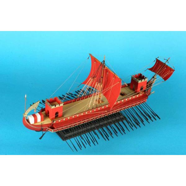 Model Kit loď 9019 – Trireme of the Roman Emperor (1:72) (obrázek 3)