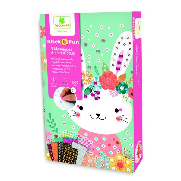 Sycomore Stick & Fun - malá mozaika - roztomilé zvieratká