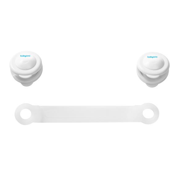 Zámek univerzální pro zásuvky a chladničky, bílý