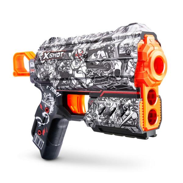 Zuru X-Shot Skins Flux Dart Blaster – Illustrate (8 šipek) (obrázek 3)