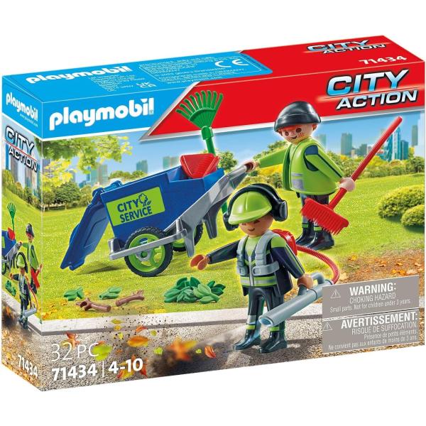 PLAYMOBIL City Action 71434 Úklidový tým města