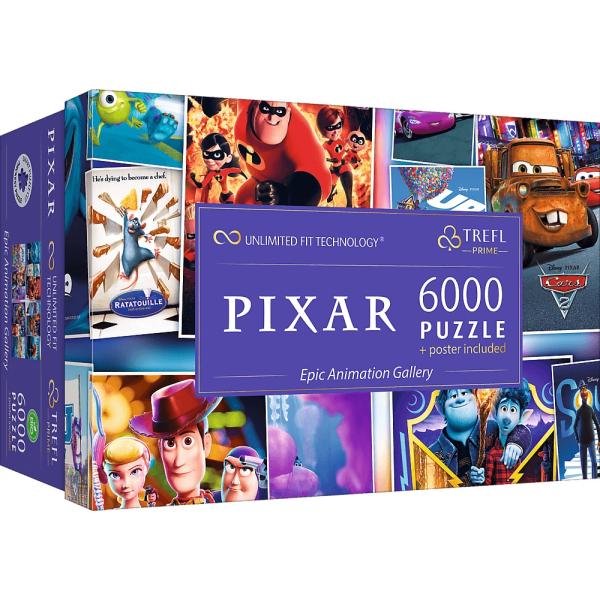 Trefl Pixar 6000 puzzle + plakát included