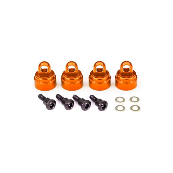 Traxxas hlava tlmiča hliníková oranžová (4)