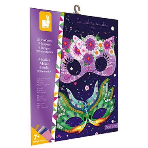 Janod Atelier Mozaika Masky Mini 7+-image