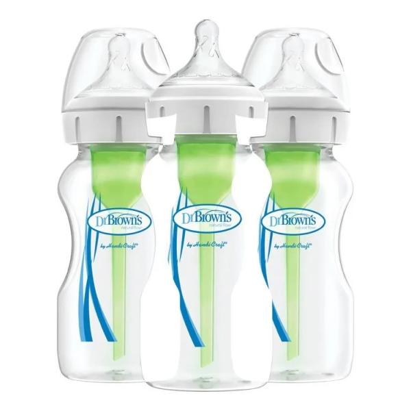 Dr.Browns fľaša Wide-Neck 3x270ml Tripack (WB9360)