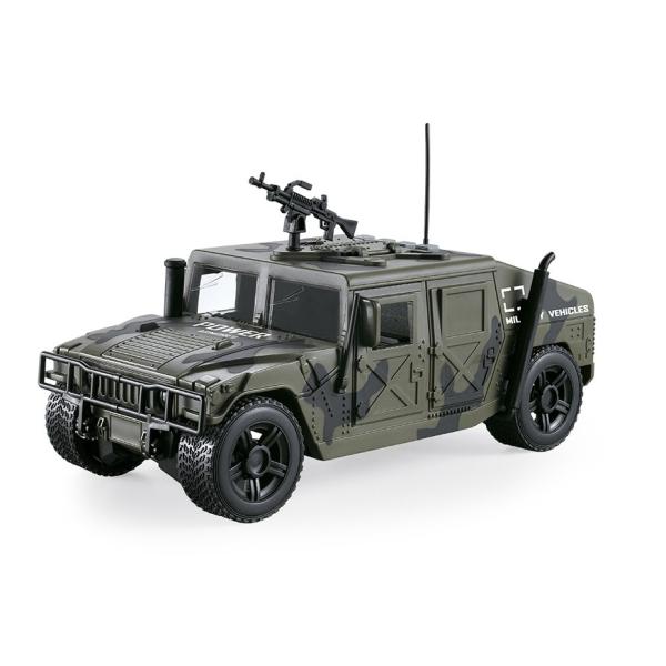 CITY SERVICE CAR - Veicolo blindato militare mimetico scuro 1:16
