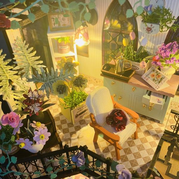 2Kids Toys miniatura domečku Darcyin květinový dům