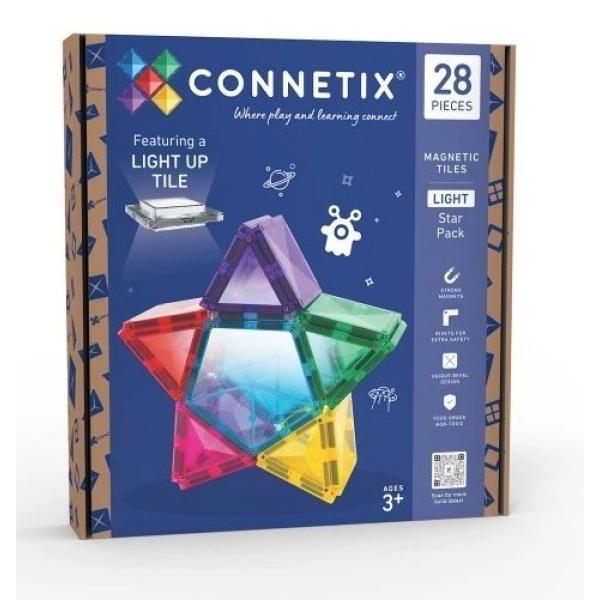 CONNETIX® Light Star Pack magnetická stavebnice 28 ks