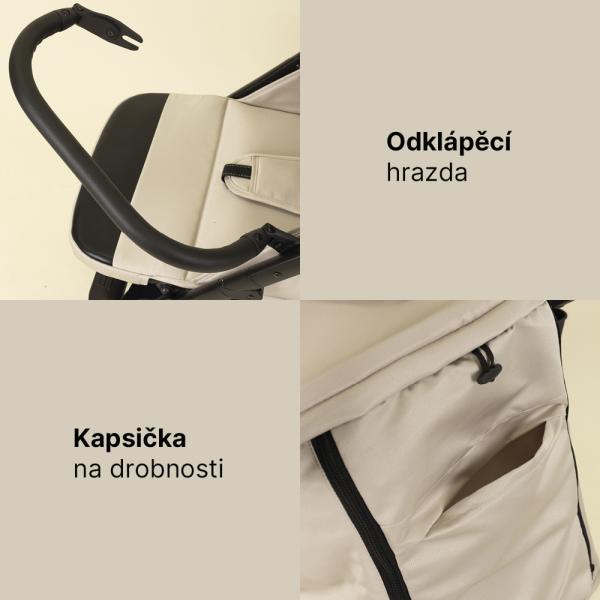 Sportovní kočárek Moya, Shade Grey