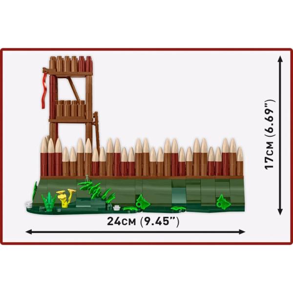Cobi 20076 Imperium Romanum Římský tábor Strážní věž 628 k, 3 f (obrázek 5)