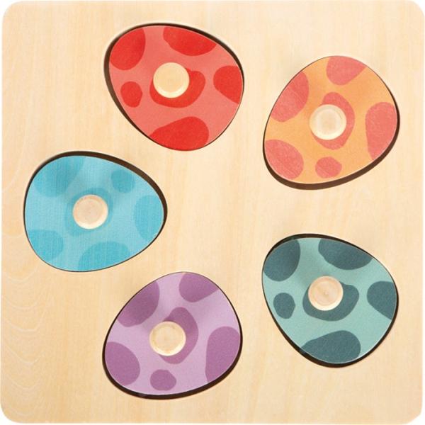 Small foot Dřevěné paměťové puzzle Dino (obrázek 3)