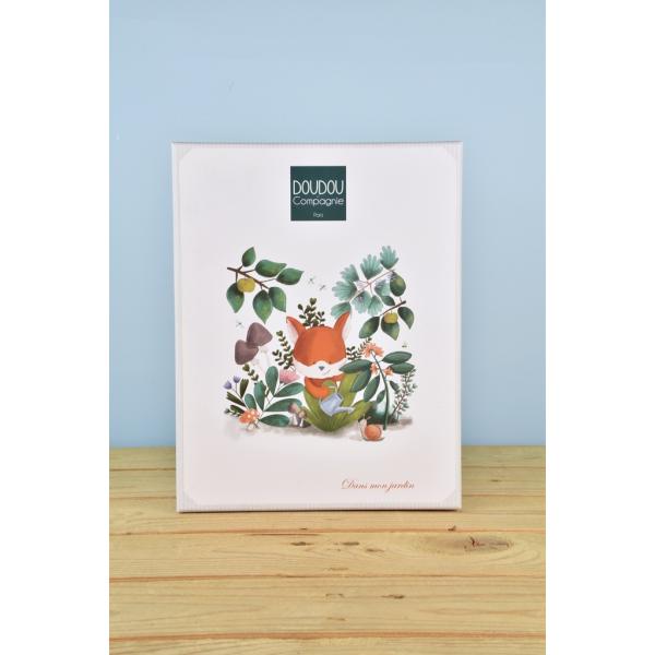 Doudou Dárková sada Plyšová liška Romarin hrající melodii 20 cm