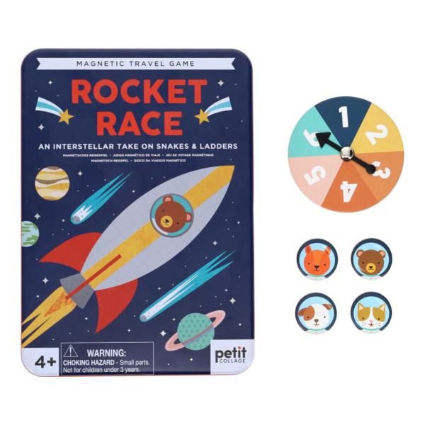 Petit Collage Magnetická hra vesmírný závod (obrázek 3)