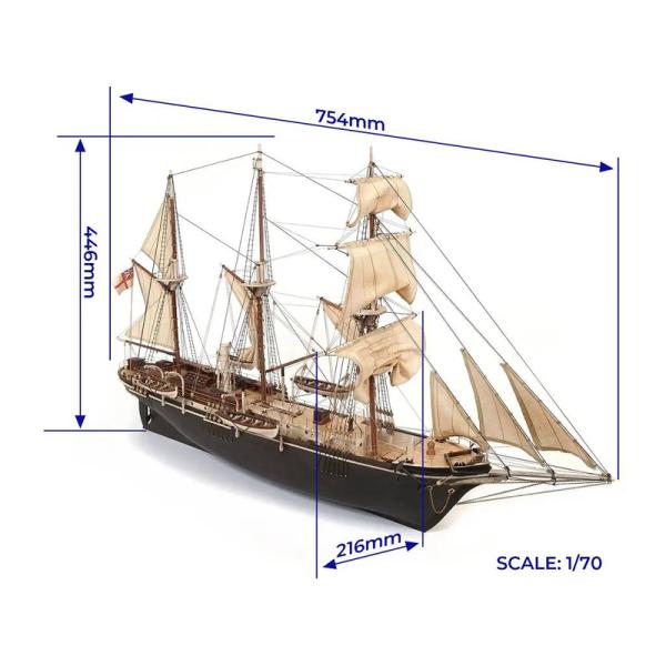 OCCRE HMS Endurance 1:70 kit