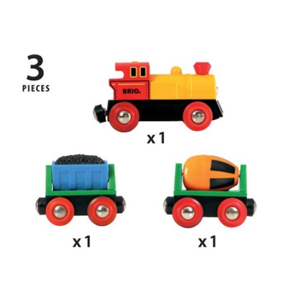 Brio mašinka s vagónky a světly - Elektrická (obrázek 5)