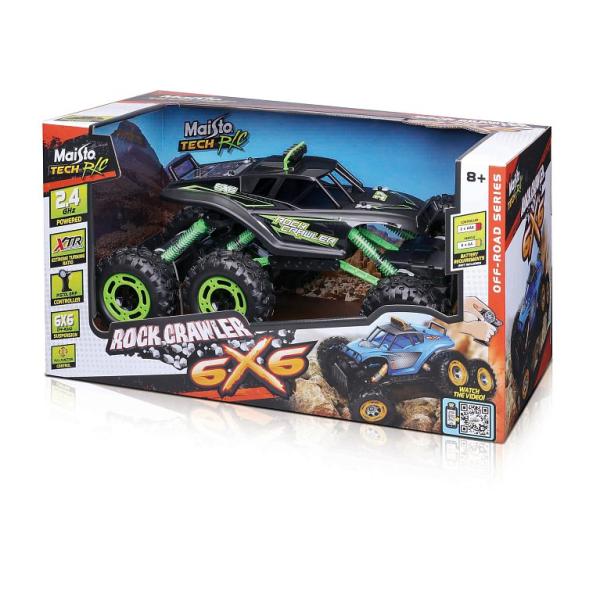 Maisto Tech RC, Rock Crawler 6x6, 2,4 Ghz (obrázek 3)