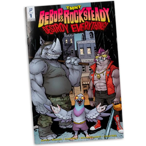 McFarlane figurka s komiksem Teenage Mutant Ninja Turtles Rocksteady 5in Action (obrázek 4)